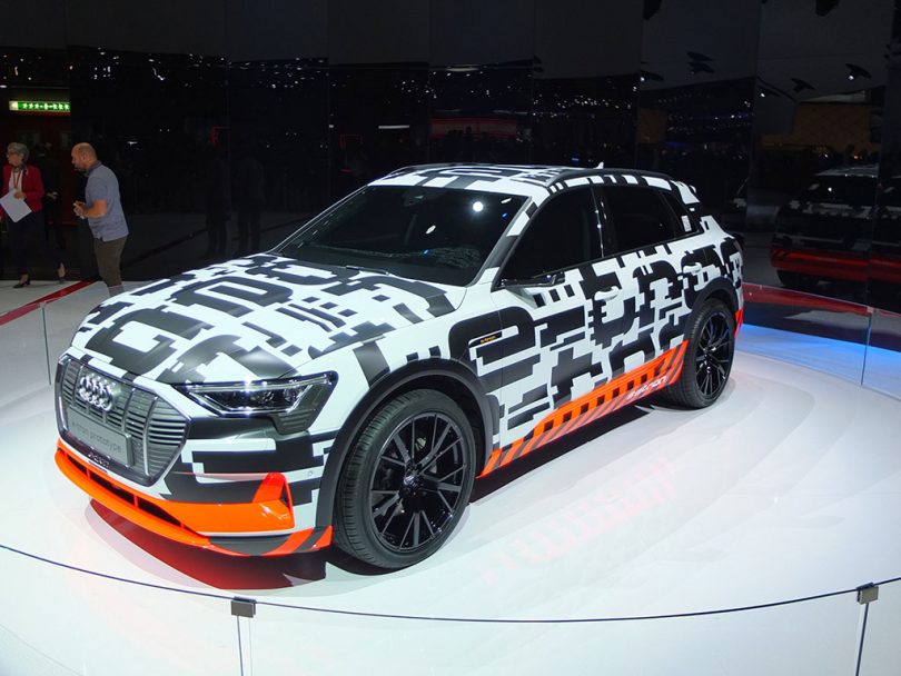 audi e-tron quattro concept - salon de geneve 2018