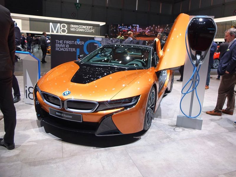 bmw i8 roadster - salon de geneve 2018