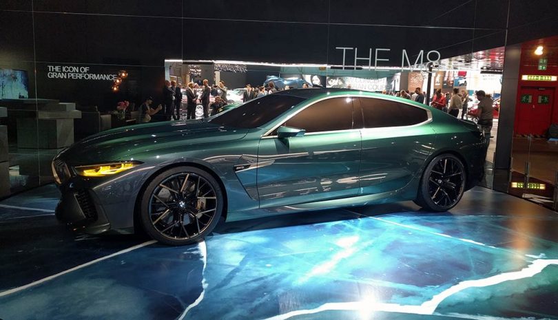 bmw m8 concept - salon de geneve 2018