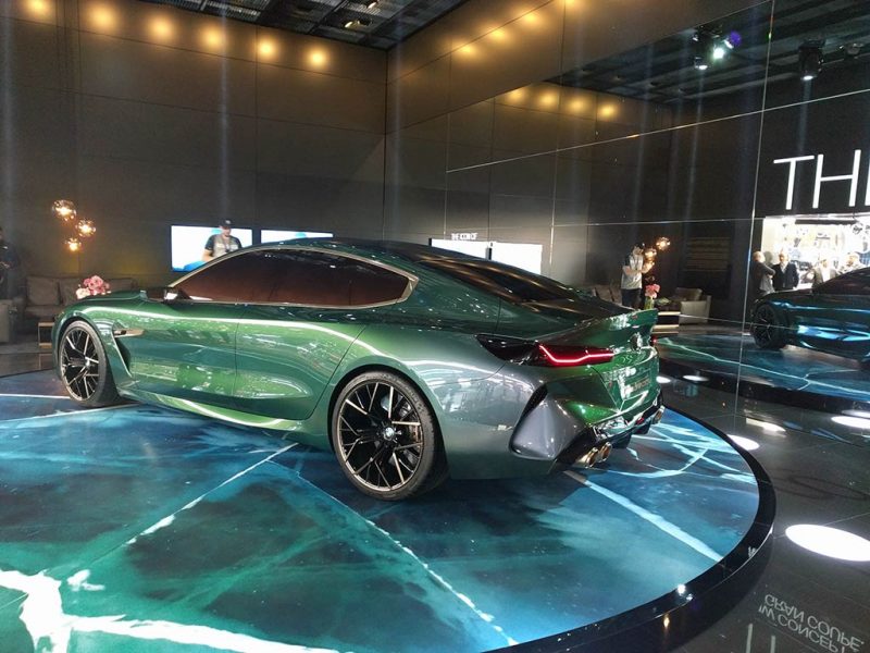 bmw m8 concept - salon de geneve 2018