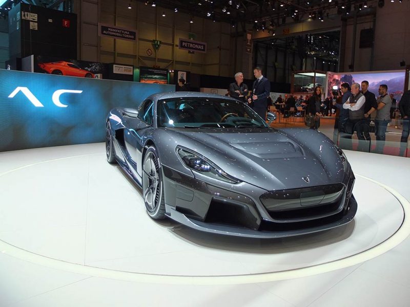 rimac concept two - geneve 2018