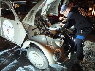 Tour Auto 2018 (Optic2000) - Parc Fermé - Citroen 2cv type A 1952 Francois Allain