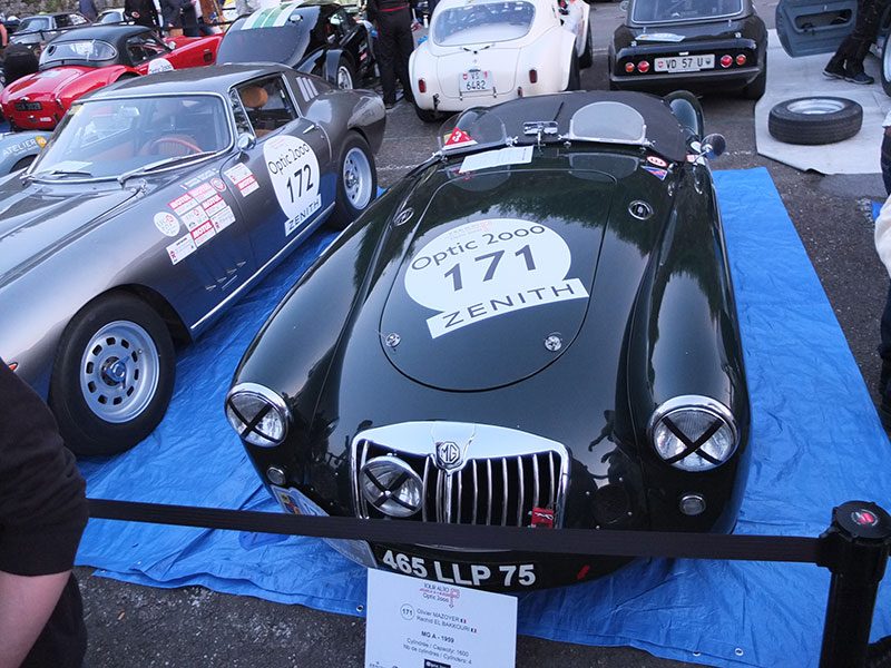 Tour Auto 2018 (Optic2000) - Parc Fermé - MG A 1959