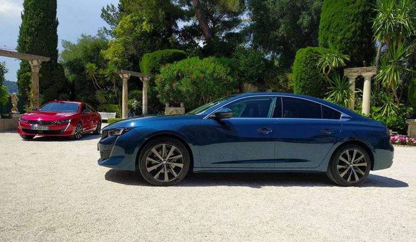 Peugeot 508 (2018) - GT Rouge Ultimate et Allure Bleu Celebes