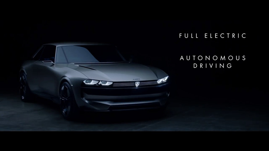 Peugeot ose la pub pour son concept (eLEGEND Concept) Miss 280ch