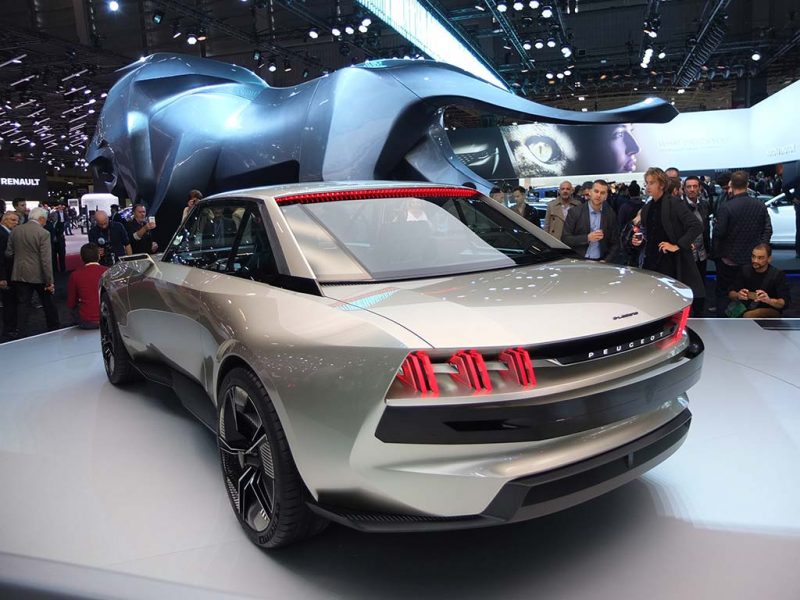 peugeot e-legend concept