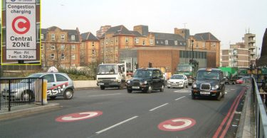 London congestion charging at Old Street, large photo, by Nevilley