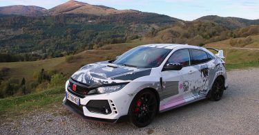 Honda Civic Type R Art Car Manga