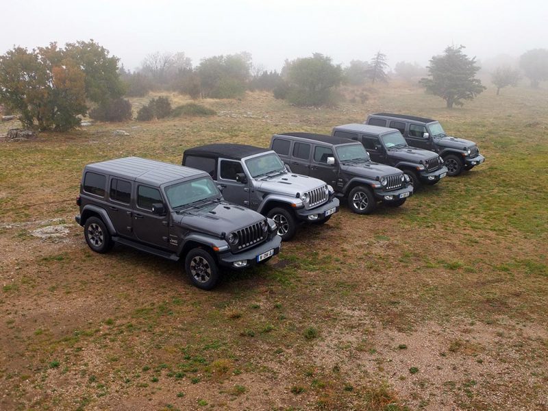 Jeep Wrangler 2018 - 2 et 4 portes