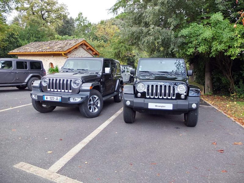 Jeep Wrangler 2018 vs Jeep wrangler précédent