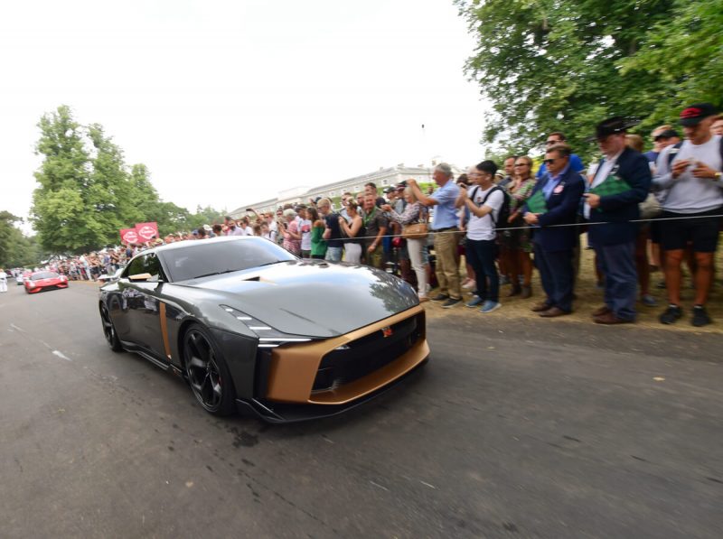 Nissan GT-R50 par Italdesign à Goodwood