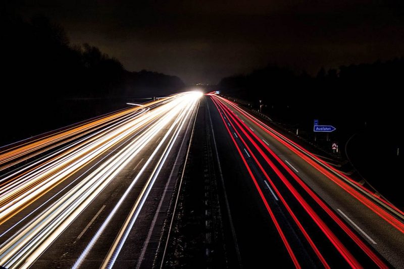 autobahn de nuit