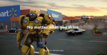 pub Walmart 2019 - voitures de film