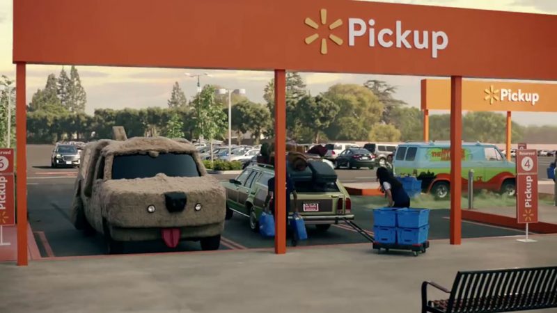 pub Walmart 2019 - voitures de film