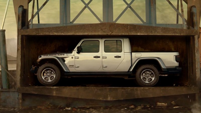 Jeep Gladiator teaser super bowl 2019