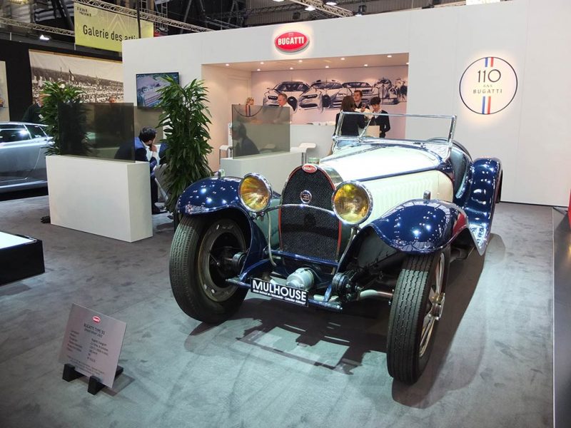 Rétromobile 2019 - stand Bugatti