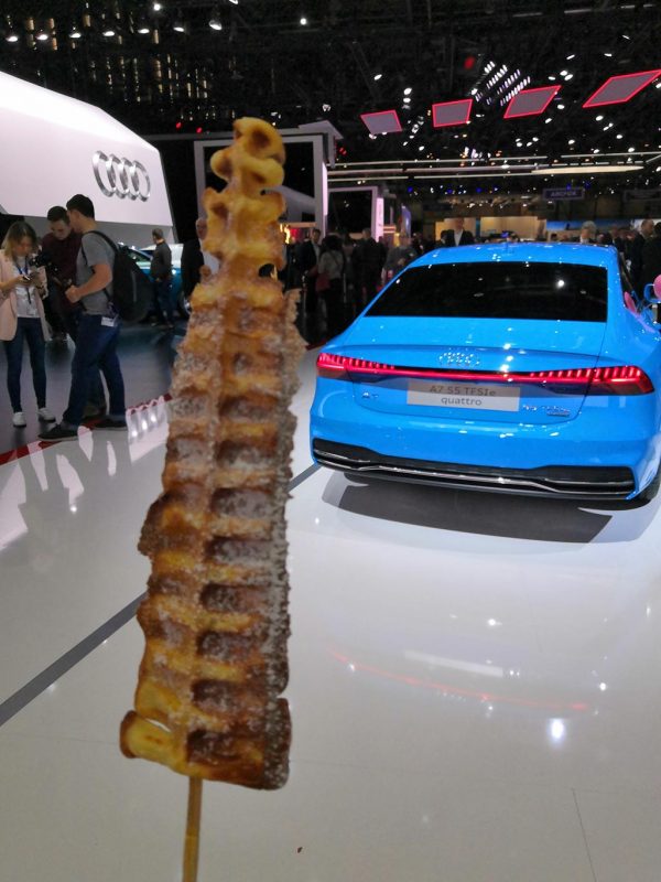 Audi gaufres ou tfsi e - salon de Genève 2019