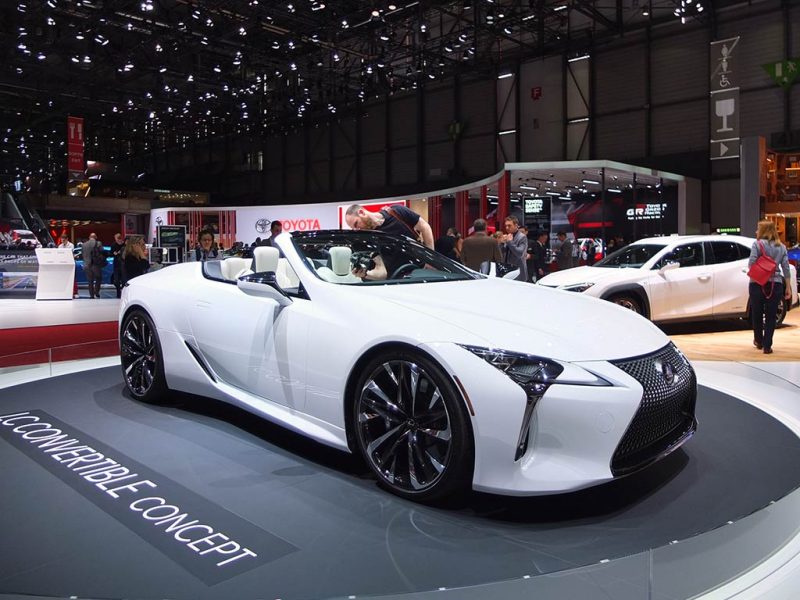 Lexus concept LC Convertible - salon de Genève 2019