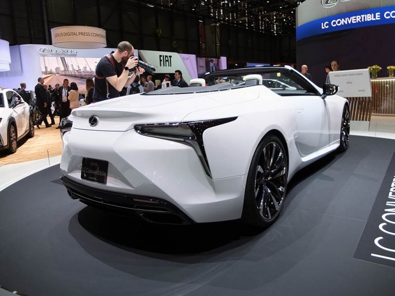 Lexus concept LC Convertible - salon de Genève 2019