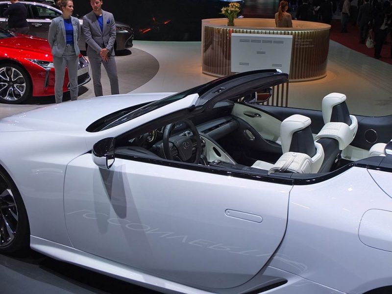 Lexus concept LC Convertible - salon de Genève 2019