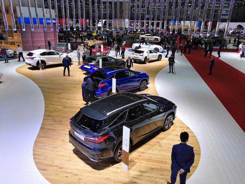 Stand Lexus - salon de Genève 2019