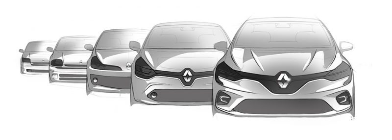 Evolution Renault Clio