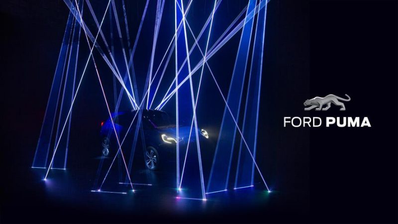 Teaser Ford Puma crossover hybride