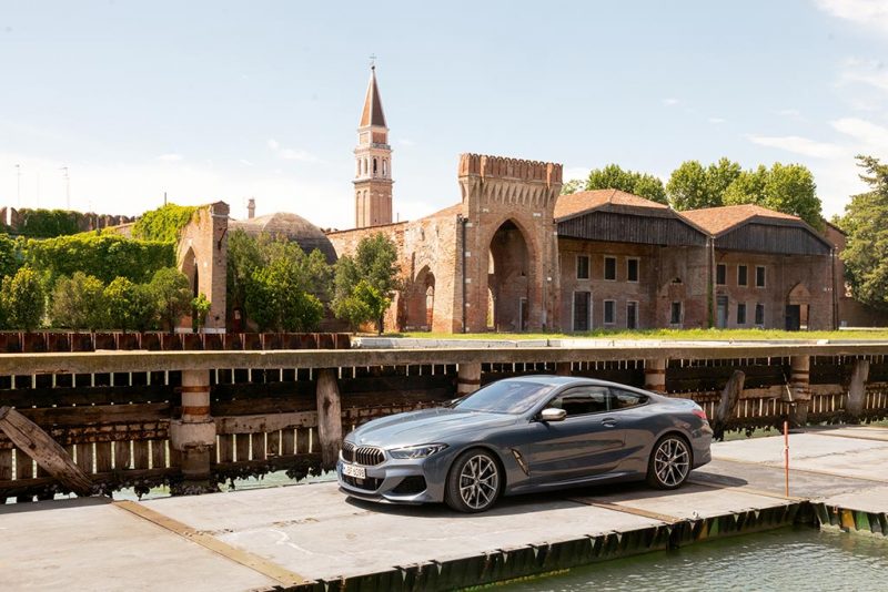 Publicité BMW "The 8" à Venise