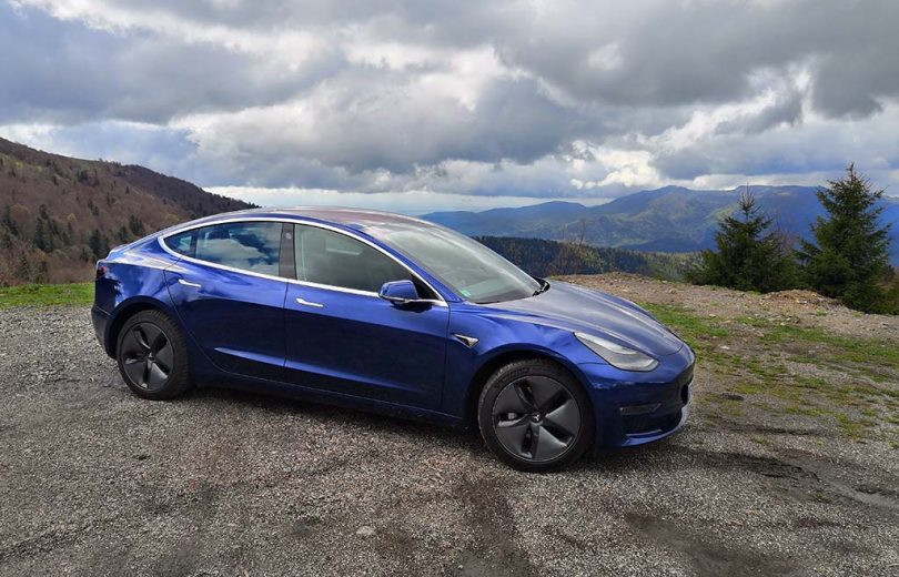 La Tesla Model 3 à Genève