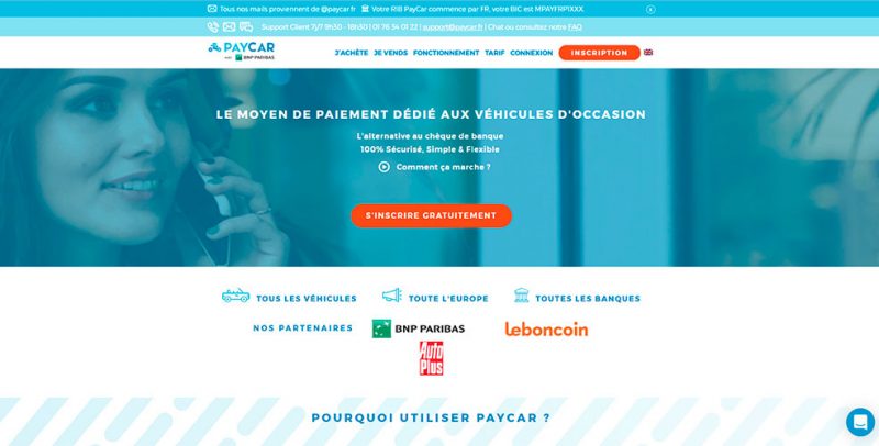 paycar capture du site