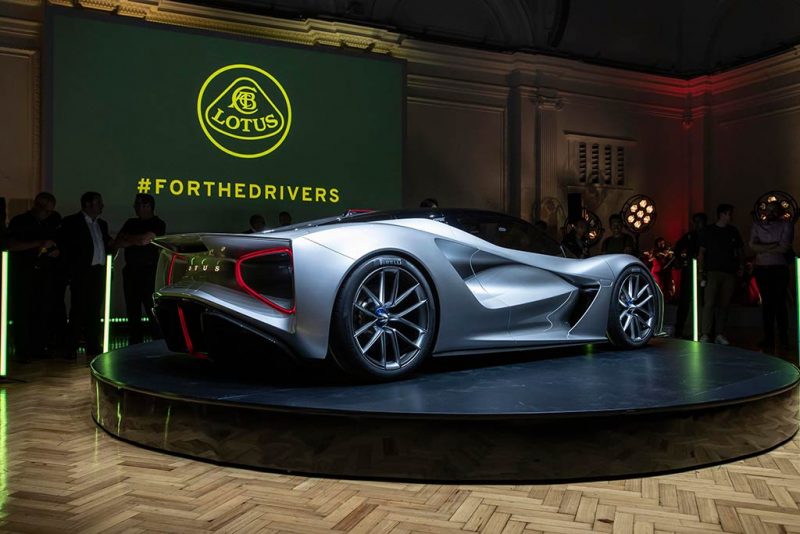 Lotus Evija - présentation juillet 2019