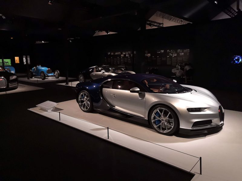 Exposition "incomparables Bugatti" - Cité de l'automobile de Mulhouse