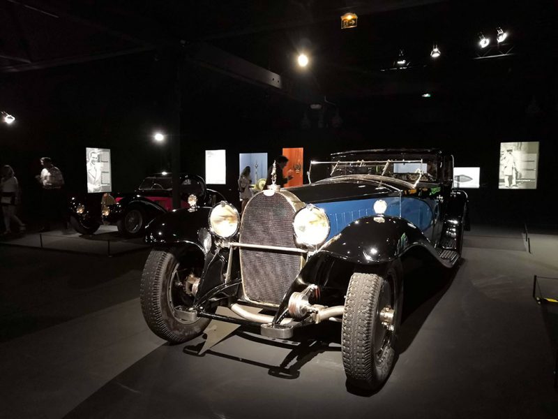 Exposition "incomparables Bugatti" - Cité de l'automobile de Mulhouse