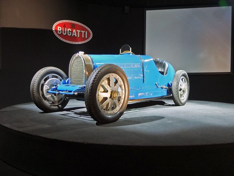 Exposition "incomparables Bugatti" - Cité de l'automobile de Mulhouse