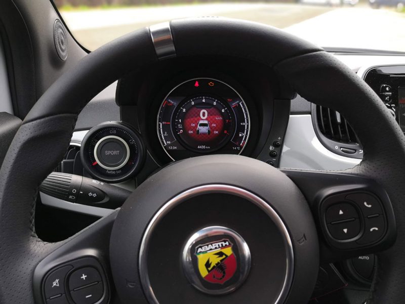 Essai Abarth 595 145 ch