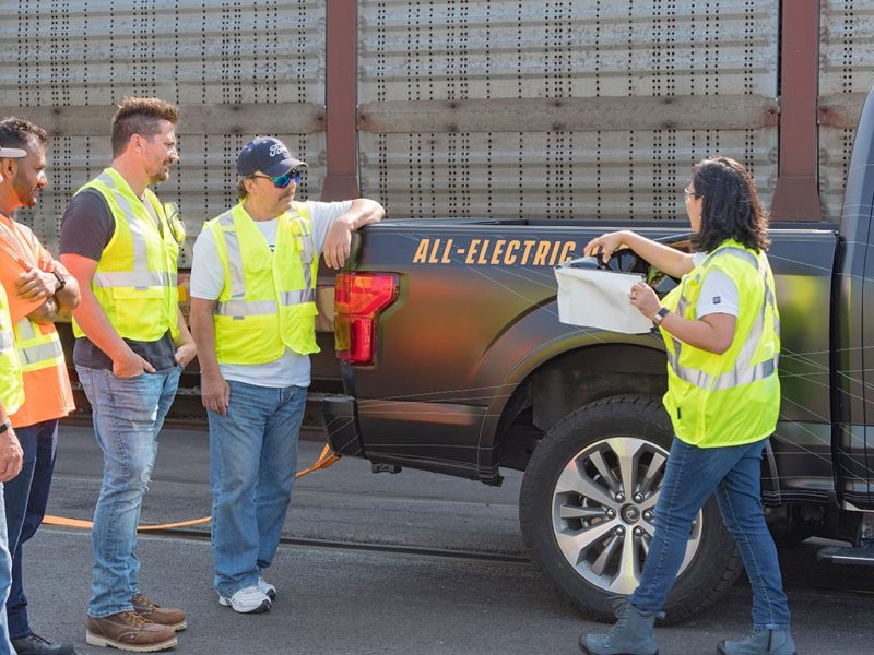 Ford F-150 pick-up prototype 100% électrique