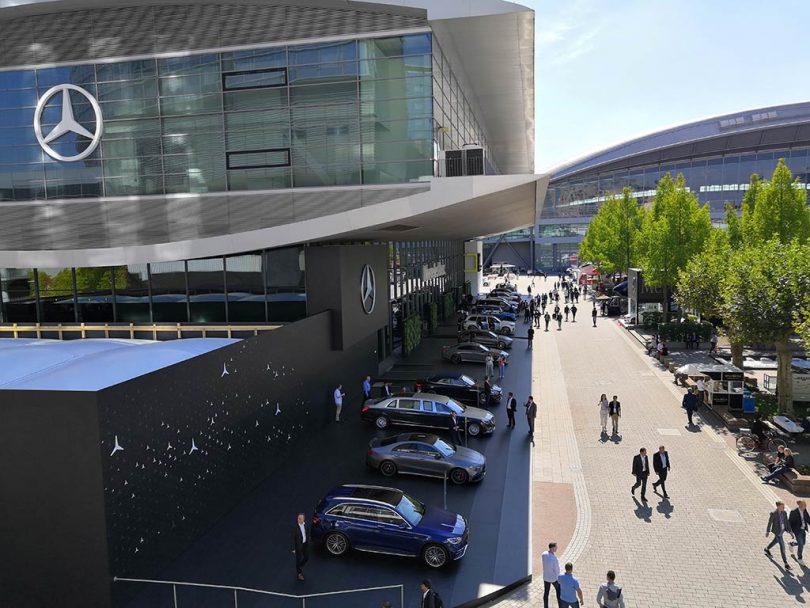 iaa 2019 stand mercedes