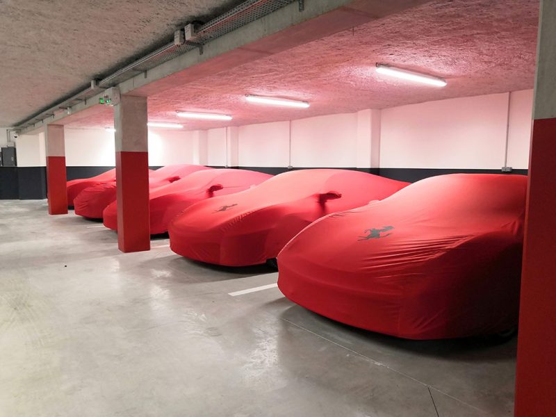 Ferrari garage / gardiennage - concession Ferrari SF Grand Est Sausheim