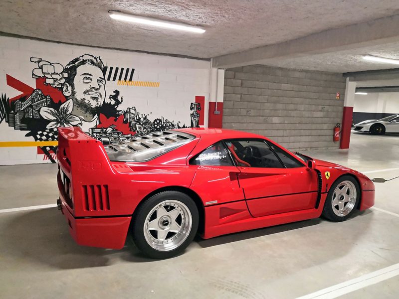 Ferrari garage / gardiennage - concession Ferrari SF Grand Est Sausheim
