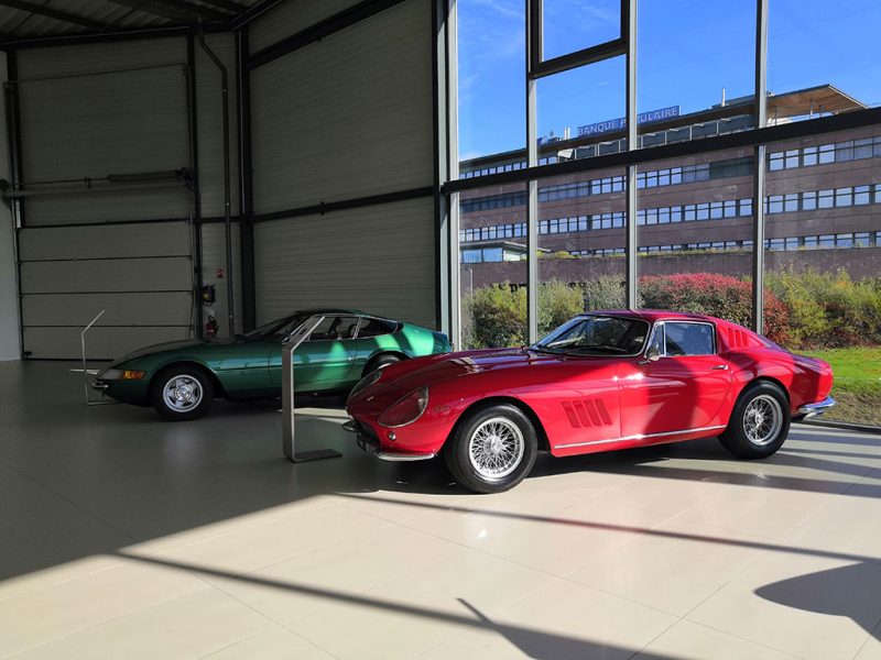 Ferrari espace historique - concession Ferrari SF Grand Est Sausheim