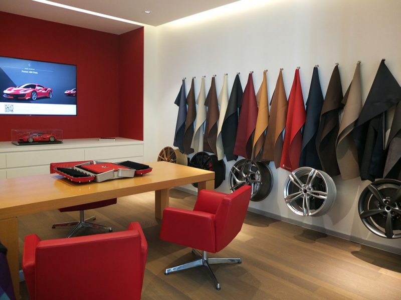 espace Tailor Made - concession Ferrari SF Grand Est Sausheim