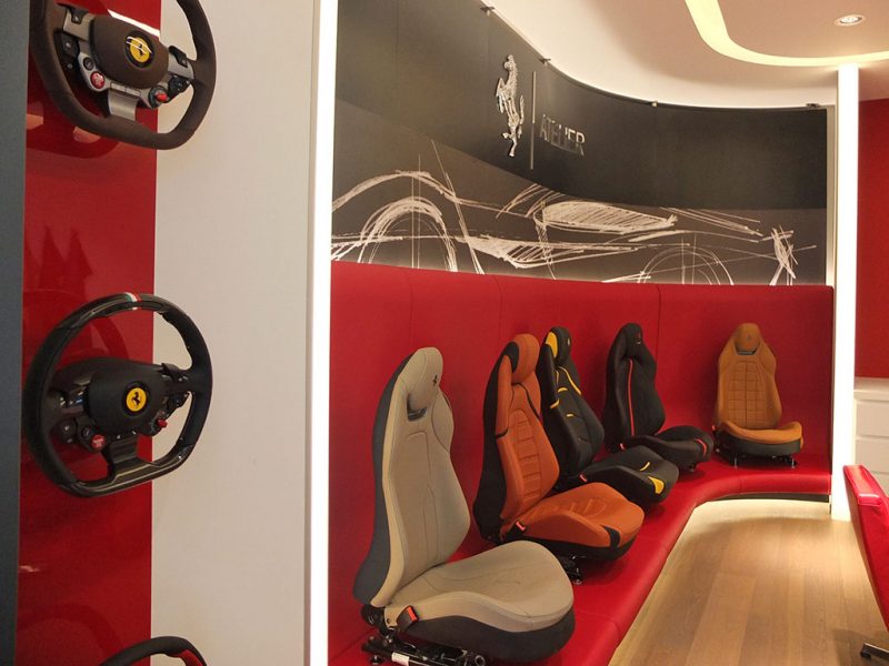 espace Tailor Made - concession Ferrari SF Grand Est Sausheim