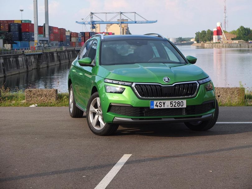 Skoda Kamiq (2019) vert rallye