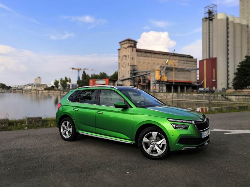 Skoda Kamiq (2019) vert rallye