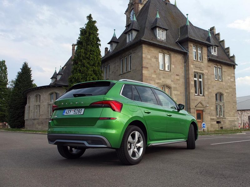 Skoda Kamiq (2019) vert rallye