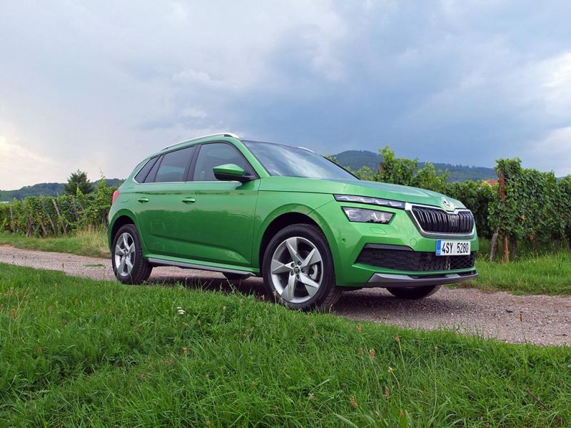 Skoda Kamiq (2019) vert rallye