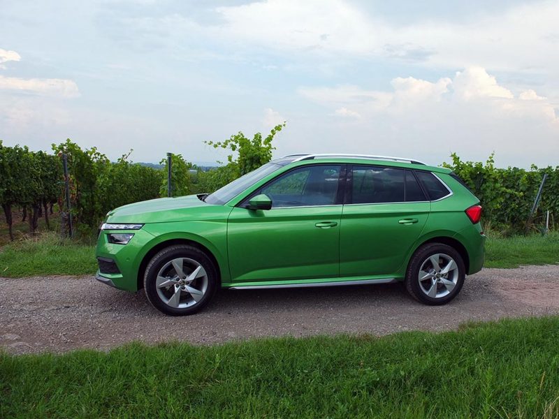 Skoda Kamiq (2019) vert rallye