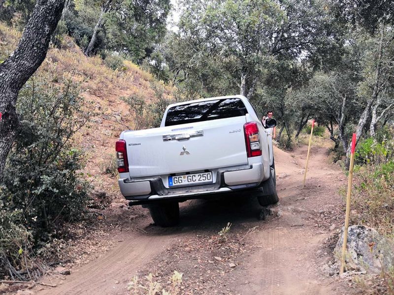 Mitsubishi L200 essai pick-up off-road