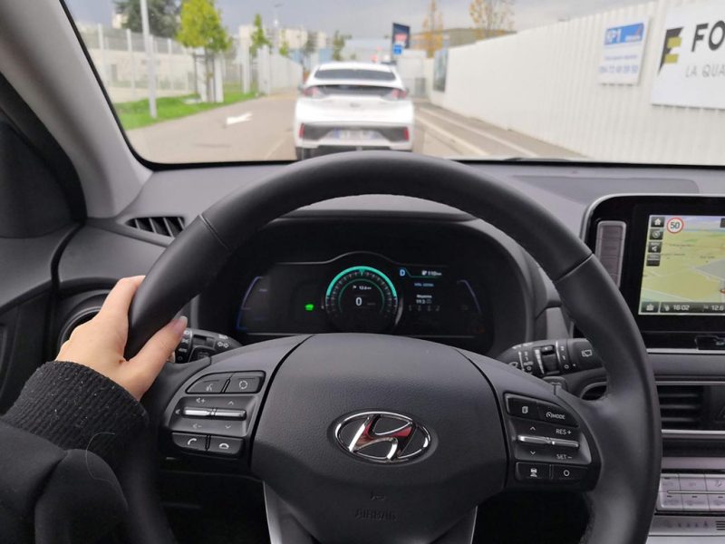 Hyundai KONA electric intérieur