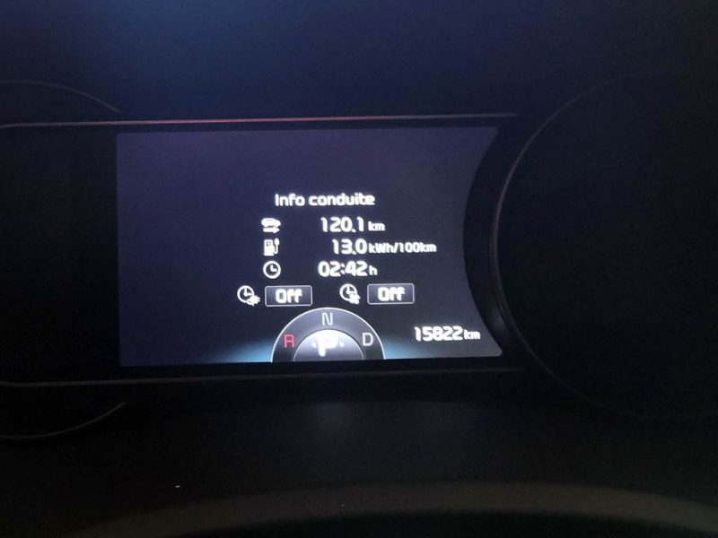 essai Kia e-Niro 64 kWh conso